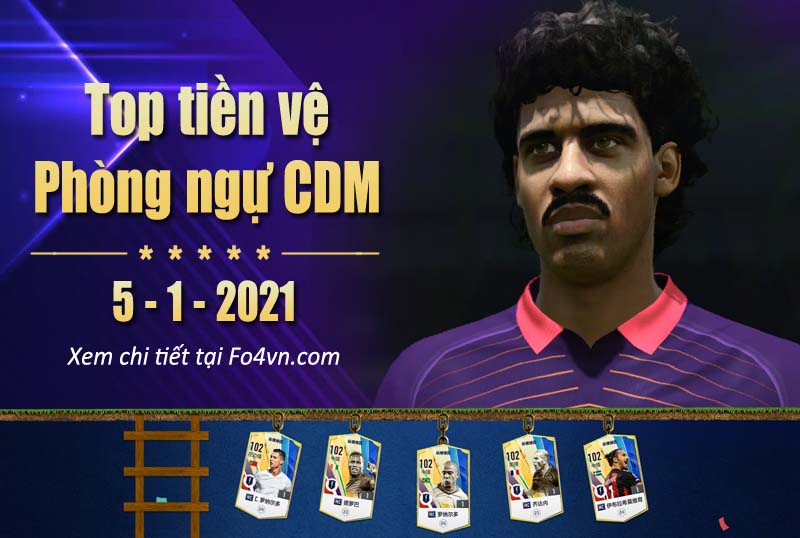 Top tiền vệ phòng ngự CDM - 5.1.2021