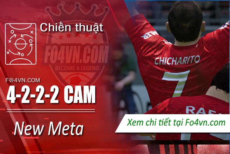 Chiến thuật 4-2-2-2 CAM