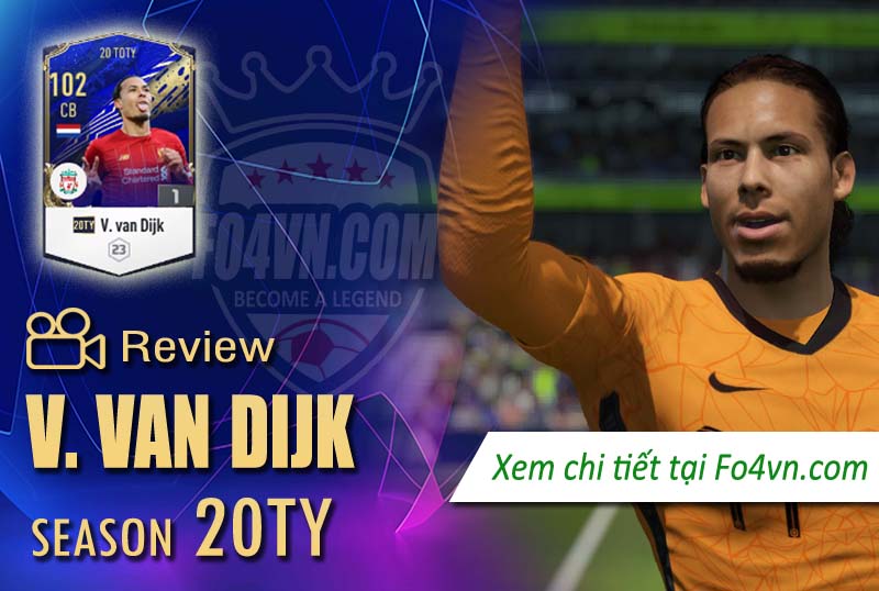 Review Virgil van Dijk 20TY