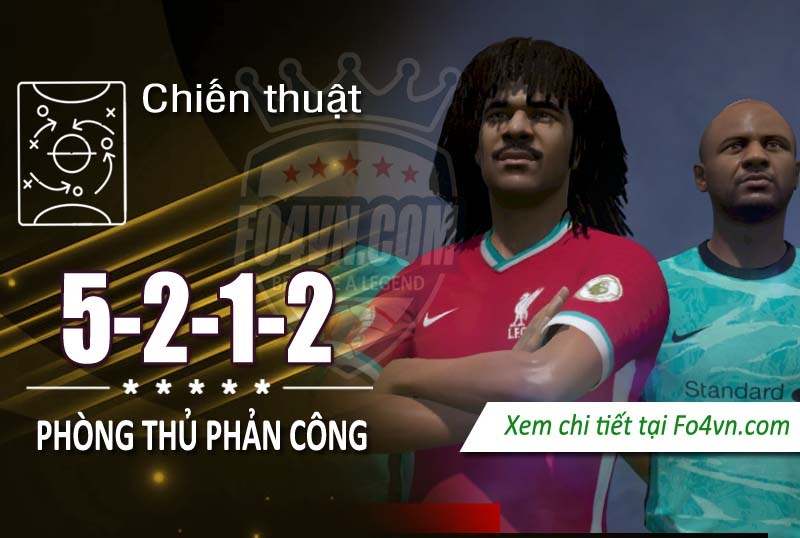 Chiến thuật 5212 phòng thủ phản công