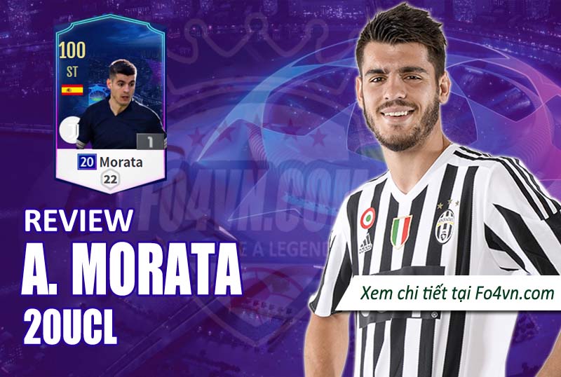 Review Alvaro Morata 20UCL