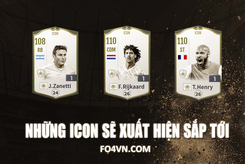 FO4 Thái Lan ra mắt Rijkaard, Henry, Zanetti ICON trong tháng 3