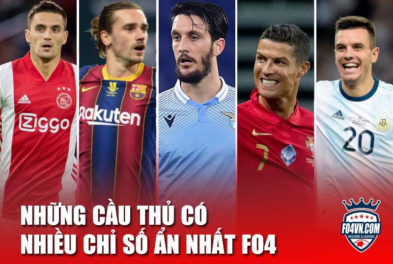 Những cầu thủ có nhiều chỉ số ẩn nhất FO4