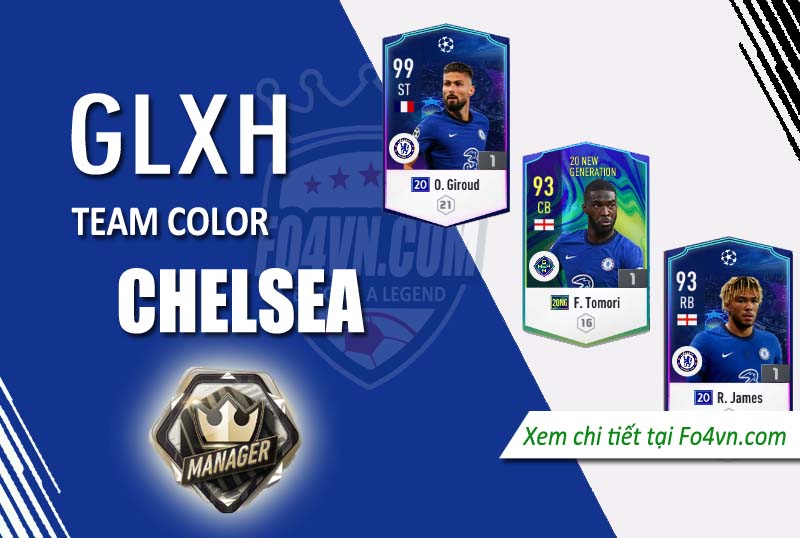 GLXH rank siêu sao với team Chelsea