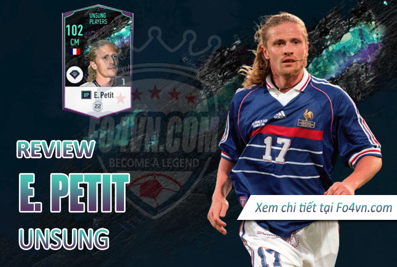 Review Emmanuel Petit UP