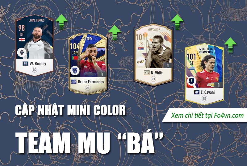 Update mini color, team MU như hổ mọc thêm cánh