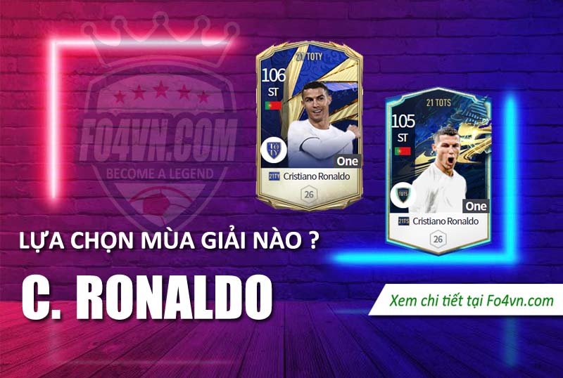 So sánh Ronaldo 21TS và 21TY - Có cần phải thay thế