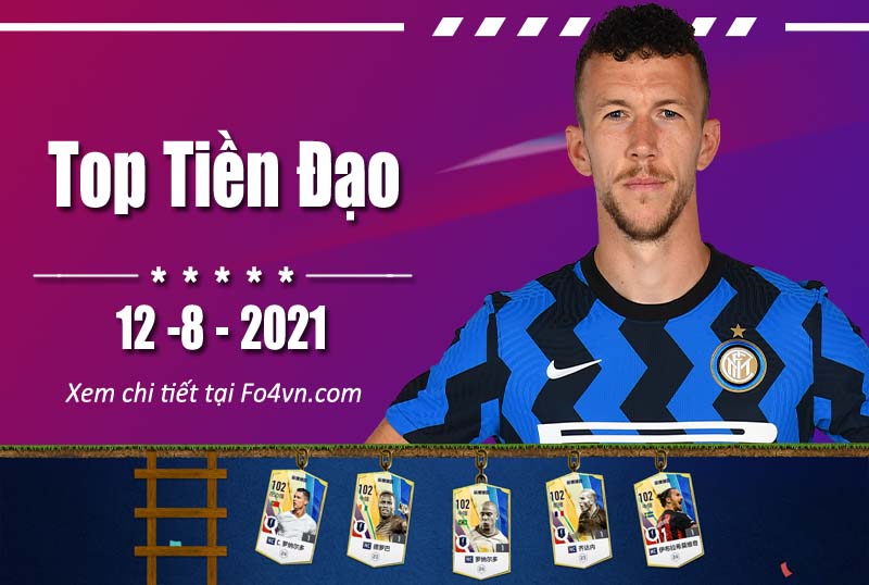 Top tiền đạo được sử dụng nhiều nhất - 12.8.2021