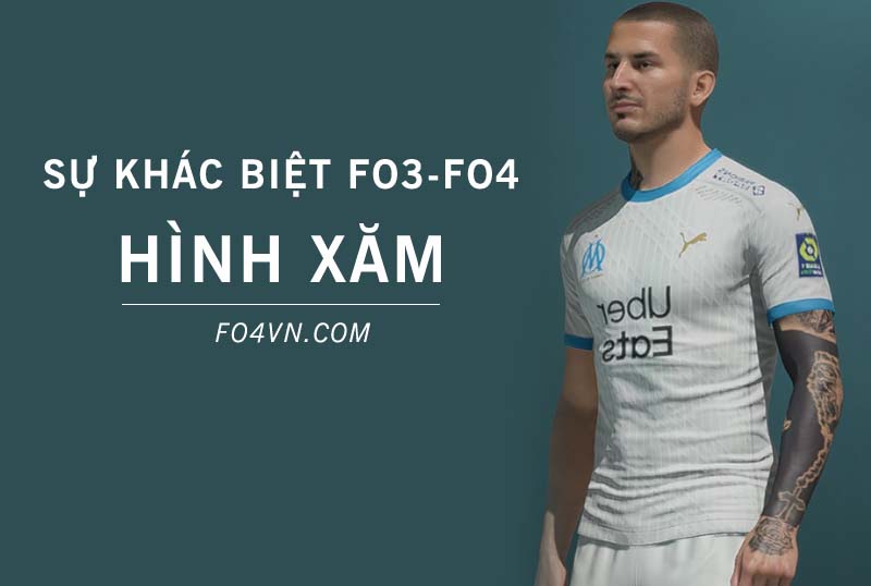 Sự khác biệt của FO3 và FO4 : HÌNH XĂM