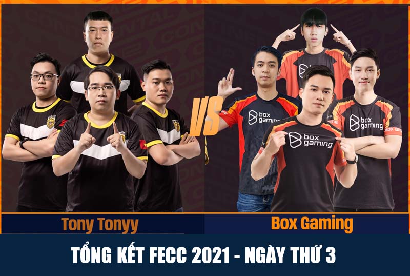 Đội hình ra quân và kết quả của các team giải đấu FECC - Ngày 3