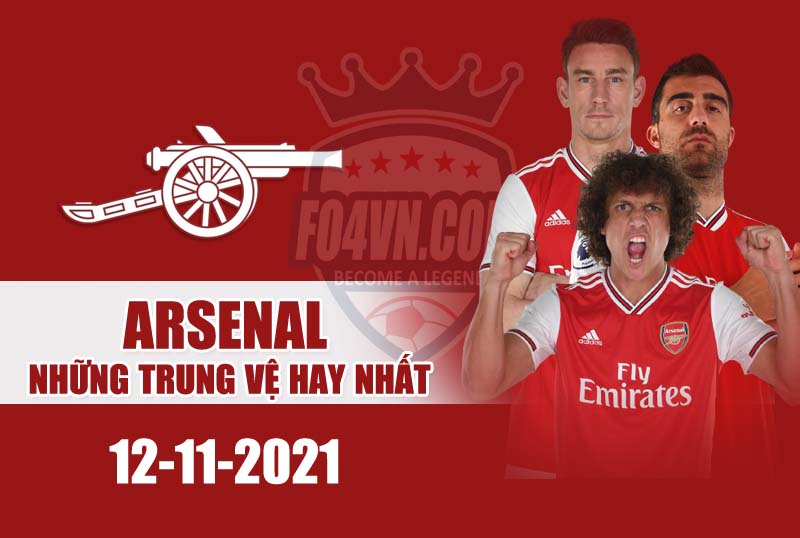 Những trung vệ hay nhất cho team Arsenal - cập nhật 12.11