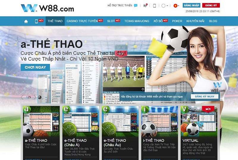 Hướng dẫn cách đăng ký thành viên của W88