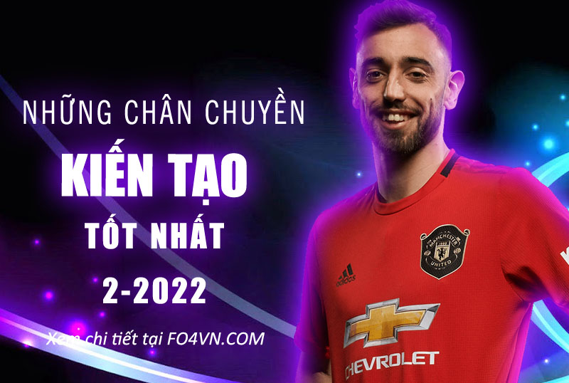 Những cầu thủ kiến tạo hay nhất tháng 2.2022