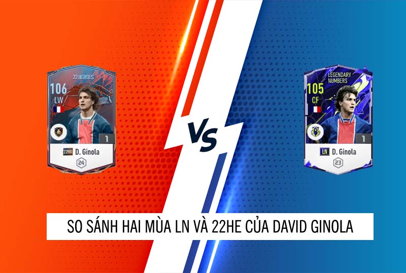 Đánh giá hai thẻ Ginola 22HR và Ginola LN trong Fo4