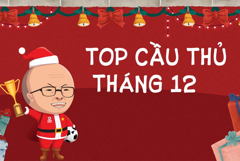 Top các cầu thủ được dùng nhiều nhất các vị trí tháng 12 tại sever Hàn Quốc