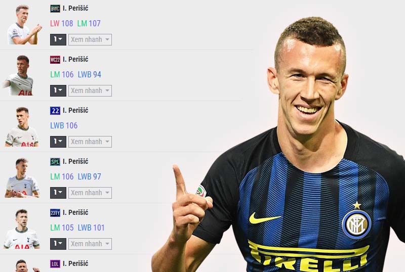 Ivan Perisic - có một 