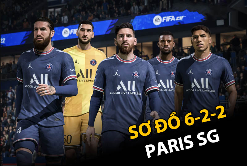 Chiến thuật FC Online : 6-2-2 Phòng ngự phản công hay nhất Meta hiện tại với PSG