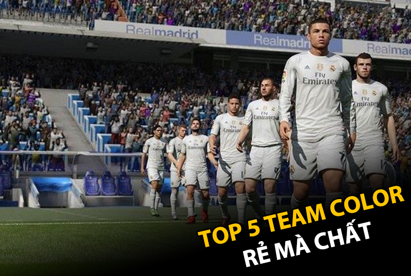 Top 5 team color chi phí thấp nhưng có giá trị sử dụng rất cao