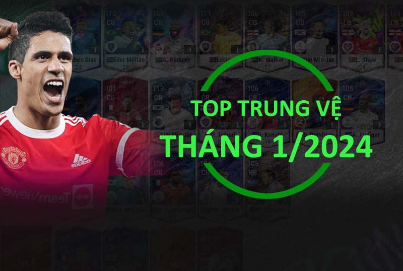 Những trung vệ cắt bóng tốt nhất tháng 1/2024