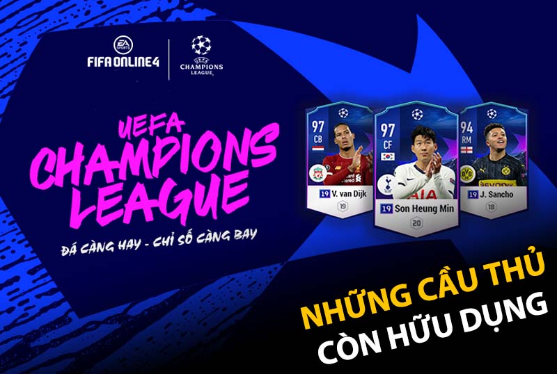 Top những cầu thủ vẫn còn hữu dụng mùa thẻ 19UCL