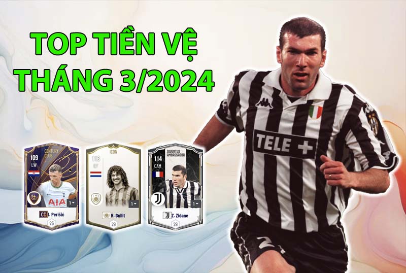 Những cầu thủ được dùng nhiều nhất FC Online trong tháng 3 ở vị trí tiền vệ