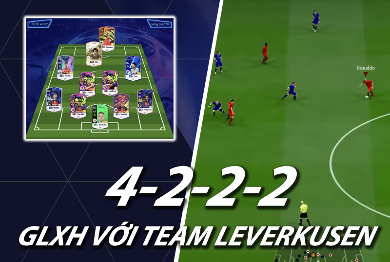 GLXH FC Online : Top 2 server Hàn với team Bayer Leverkusen