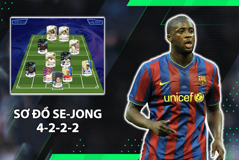 Chiến thuật FC Online : Sơ đồ 4222 của tuyển thủ Hwang Se-jong