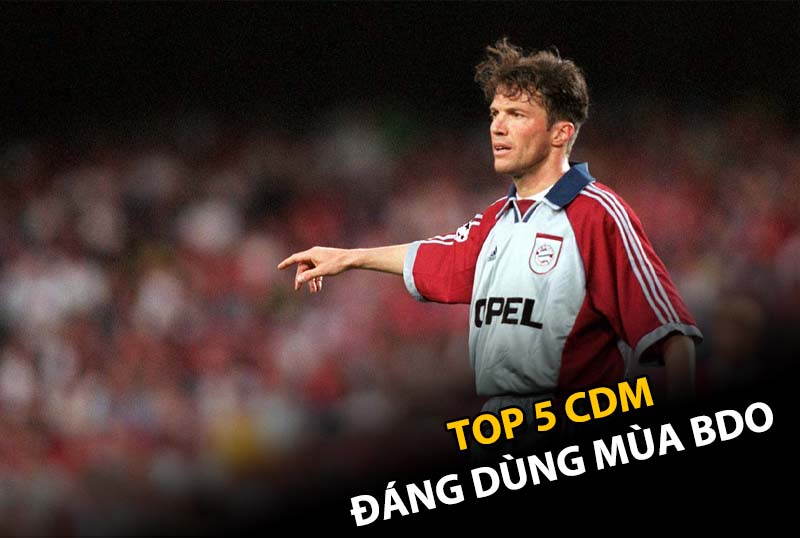 Top 5 tiền vệ phòng ngự chất lượng mùa BDO trong FC Online