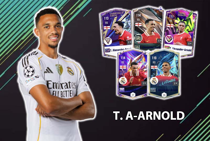 Đi tìm mùa giải tốt nhất của T. Alexander-Arnold trong FC Online