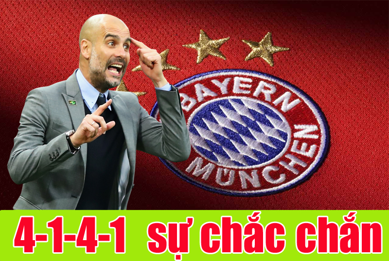 Sơ đồ 4-1-4-1 Đề cao sự chắc chắn