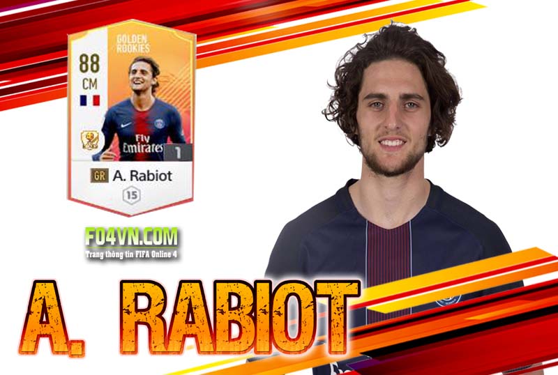 Tiêu điểm mùa GR : Adrien Rabiot