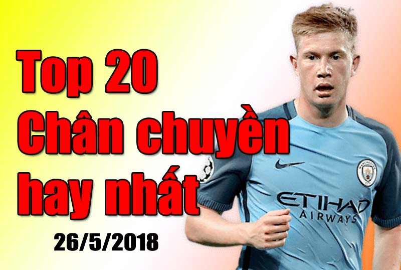 Top 20 cầu thủ chuyền bóng khét nhất tháng 5 - P2