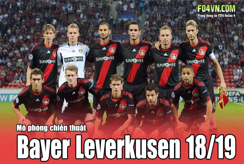 Mô phỏng chiến thuật : Bayer Leverkusen 18/19