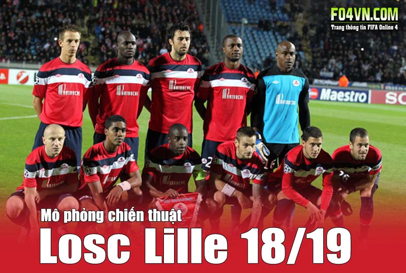 Mô phỏng chiến thuật : Losc Lille 2018/2019