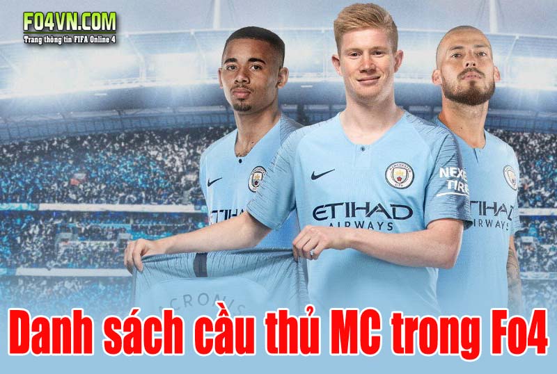 Danh sách cầu thủ theo CLB : Manchester City