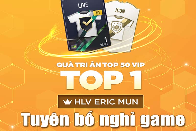 Đại gia Eric tuyên bố nghỉ game