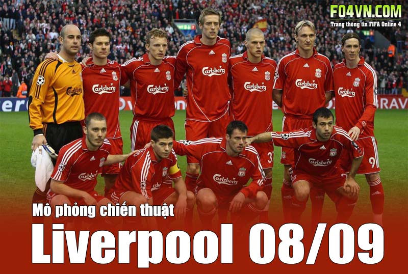 Mô phỏng chiến thuật : Liverpool 08/09