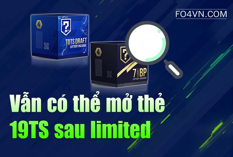 Vẫn có thể mua được thẻ 19TS sau limited  ?